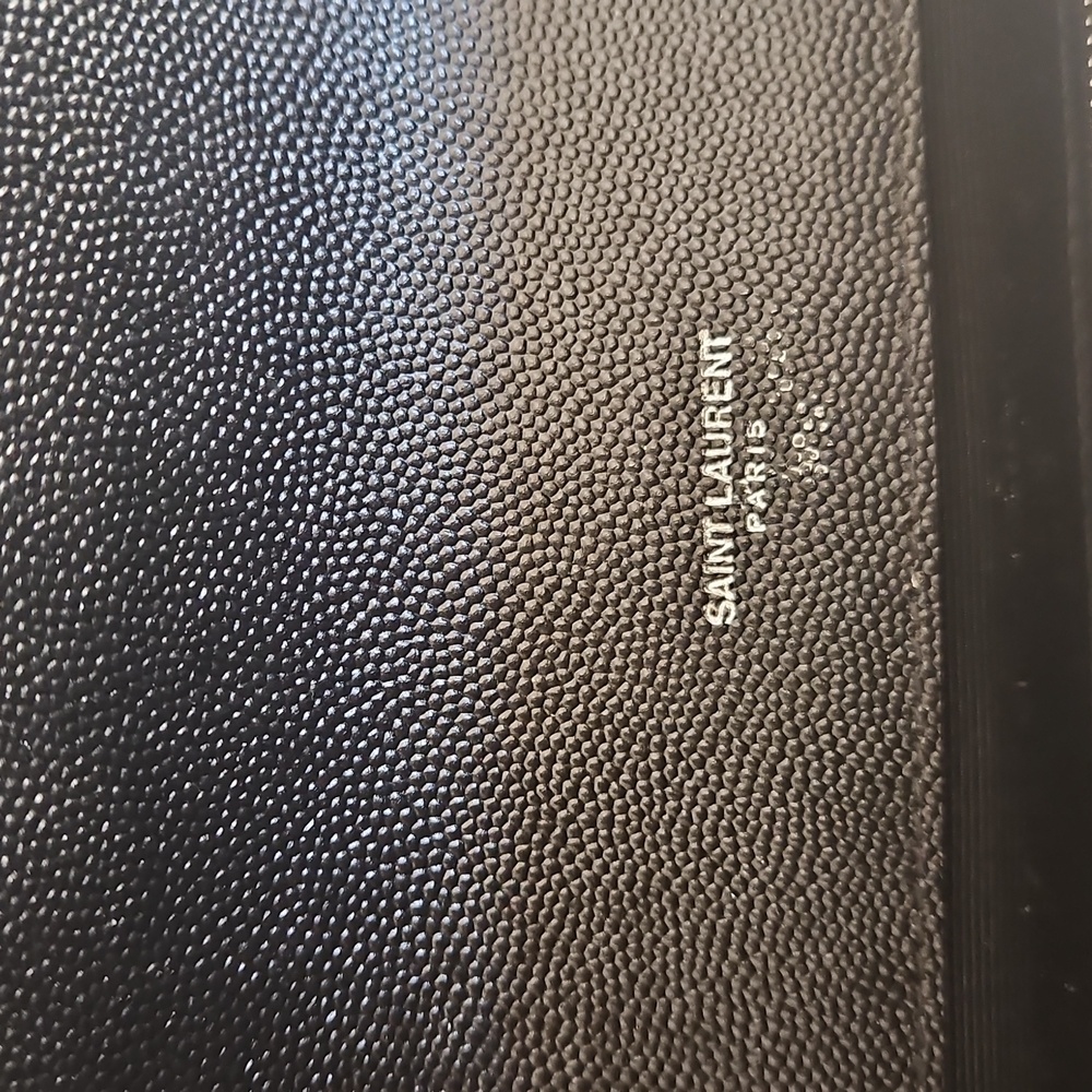 Yves Saint Laurent Black Envelope in Matelasse Lambskin - EUC - Picture 8 of 16